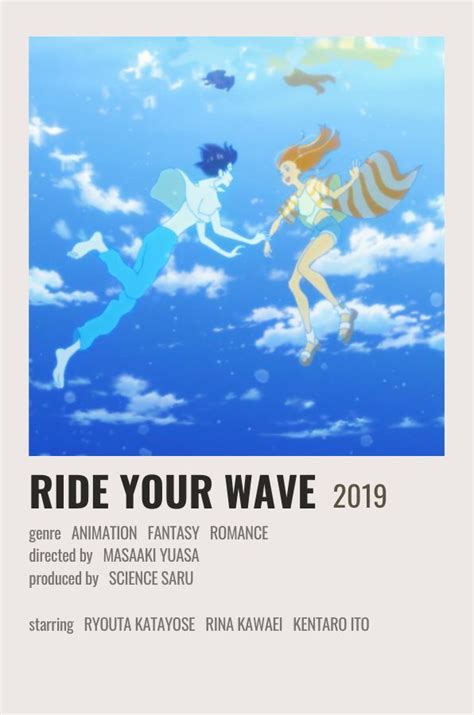 Ride Your Wave Anime Films Anime Movies Anime Reccomendations