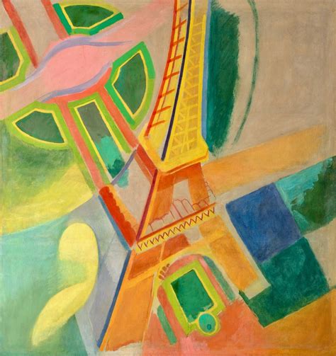 Robert Delaunay Tour Eiffel Tableau De Grands Peintres Et Peinture