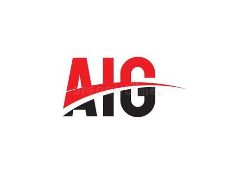 Aig Letter Initial Logo Design Vector Illustration Stock Vector