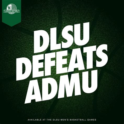 Animo Nation On Twitter Dlsu Defeats Rival Ateneo 79 76 To End The