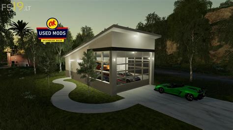 Modern Garage With Workshop V 10 Fs19 Mods Farming Simulator 19 Mods