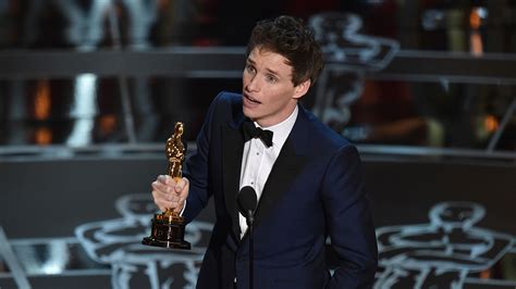 Oscars 2015 Best Actor Eddie Redmayne Wins Award Hollywood Reporter