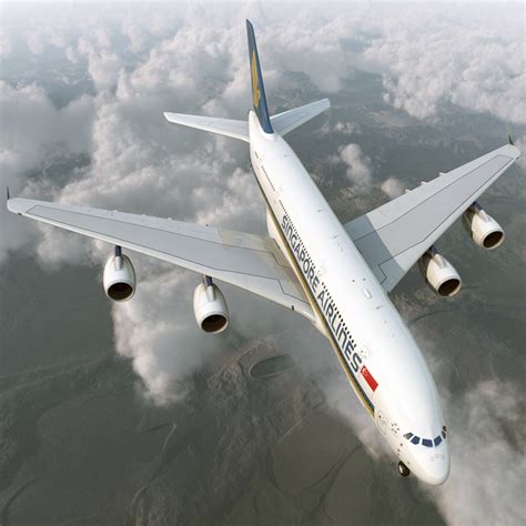 Max Airbus A380 900 Singapore Airlines