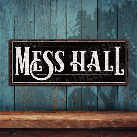 Army Mess Hall Etsy