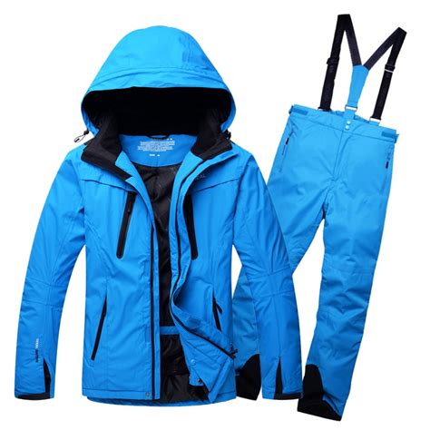 Plus Size Men Ski Suit Ski Jacket And Pants Men Snowboarding Suit
