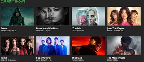 The Cw Lineup Over The Air Digital Tv
