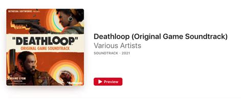 Deathloop Soundtrack Original Del Juego Ya Está Disponible En
