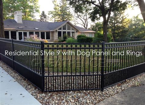 Aluminum Dog Fence Panels Great Fence