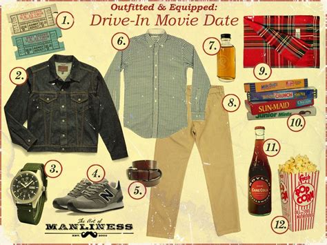 Outfitted And Equipped Drive In Movie Date Art Of Manliness Drive In