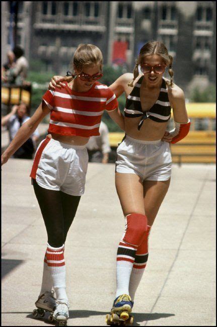 Roller Skating In Chicago 1979 Photograph By Rene Burri Retro