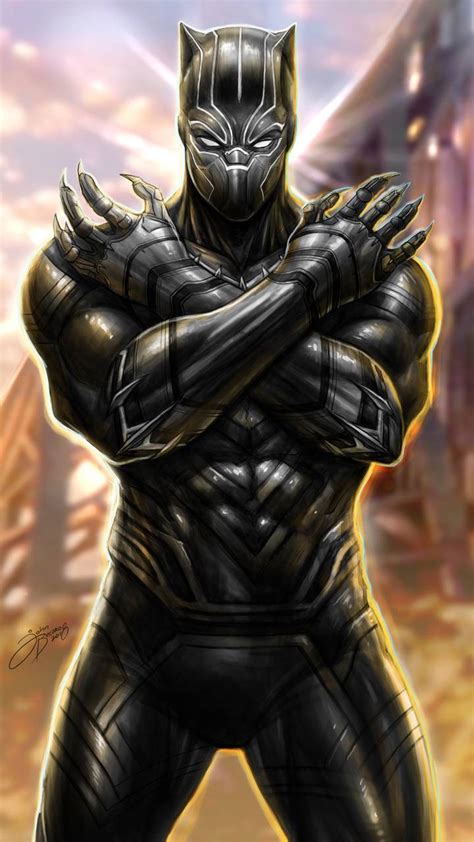 Black Panther King Wallpapers Wallpaper Cave