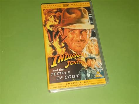 INDIANA JONES The Temple Of Doom VHS Video Cassette Harrison Ford