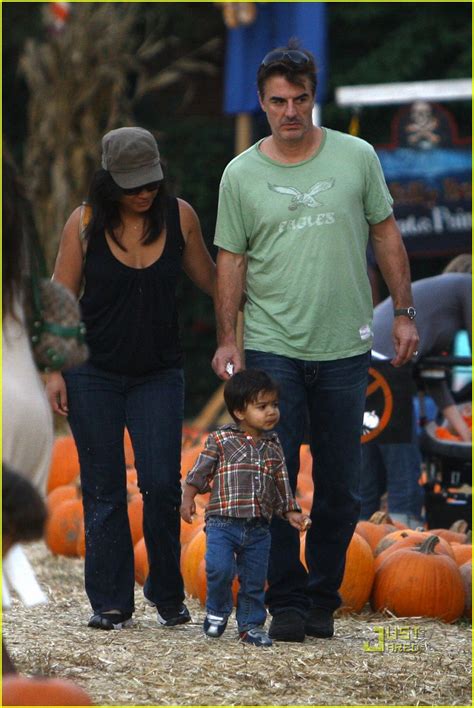 Chris Noth Pumpkin Picking With Orion Photo 2312411 Celebrity