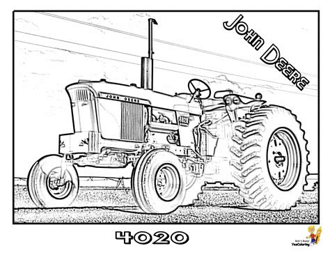 An agricultural tractor, machine allowing to realize different interventions in the fields, such as towing a trailer during harvesting, pulling tools to work the ground (plow), to realize sowing, to maneuver with a loader to the. Earthy Tractor Coloring Pages | Farm Tractors | Free | Farmers