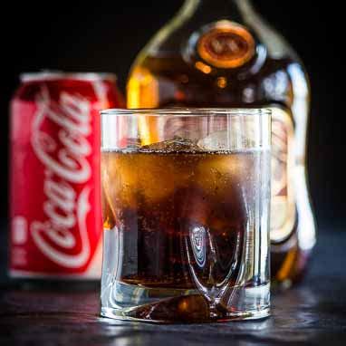 Pour through a fine strainer or cheesecloth to remove remainder of peels. Rum and Coke | Perfect Company