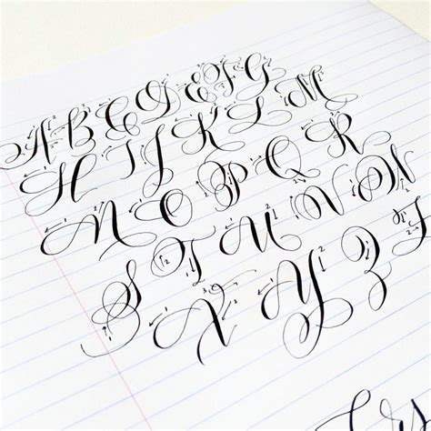Calligraphy Letters Dopincredible