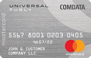 Is that customary, or even legal? Comdata Universal Fleetcard Mastercard® Fuel Card Details