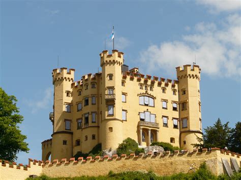 Hohenschwangau Castle Germany Bavaria Free Image Download