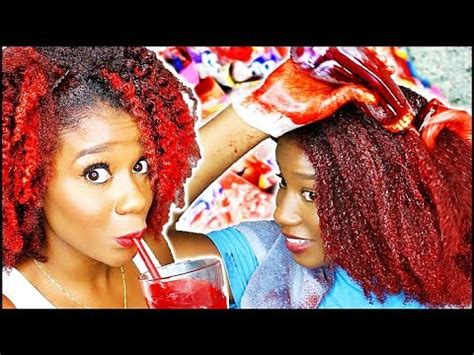 Traditional hair dye is sometimes quite expensive. I Made REAL HAIR DYE from Kool Aid!! *not clickbait ...