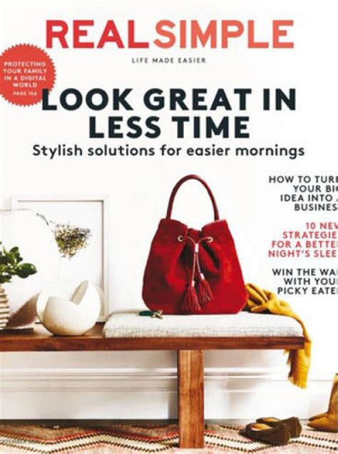 Real Simple Magazine Subscription Magsstore
