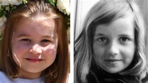 Princess Charlotte Princess Diana Share Uncanny Resemblance Photos
