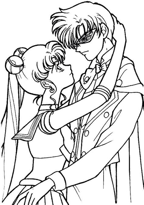 Sailor Moon Characters Coloring Pages At Getdrawings Free Download