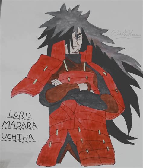 How To Draw Madara From Naruto
