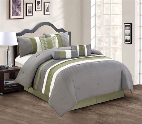 Sign up for our mailing list for the latest updates & discounts: Lime Green and Grey Bedding Sets