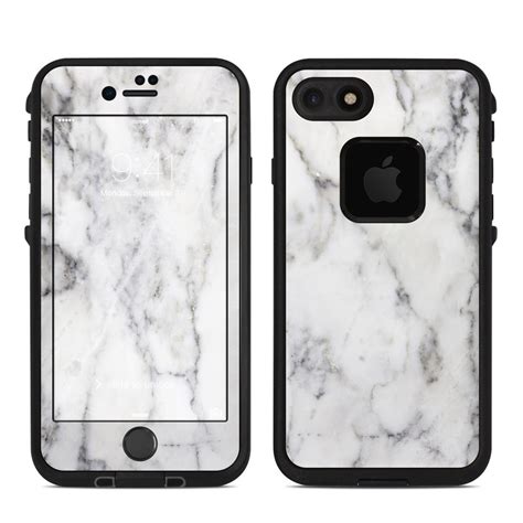 White Marble Lifeproof Iphone 8 Fre Case Skin Istyles