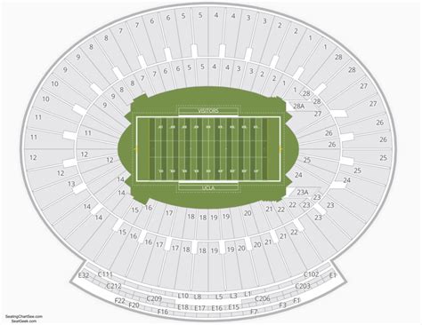 7 Images Rose Bowl Seating Chart Soccer Game And Review Alqu Blog