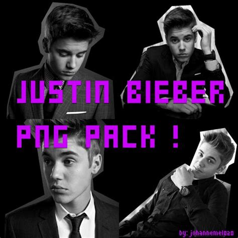 Justin Bieber PACK PNG RAR By JohanneMel020 On DeviantArt