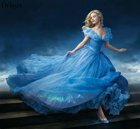 new arrivel 2015 movie cinderella character cinderella party gown dress cosplay costume sexy