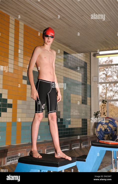 12 Year Old Boy Swimming Hi Res Stock Photography And Images Alamy