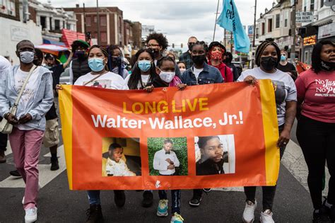 Activists Honor Walter Wallace Jr Six Months After Philly Police Shot
