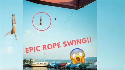Rope Swing Quad Backflip Crazy Vlog 20 Youtube