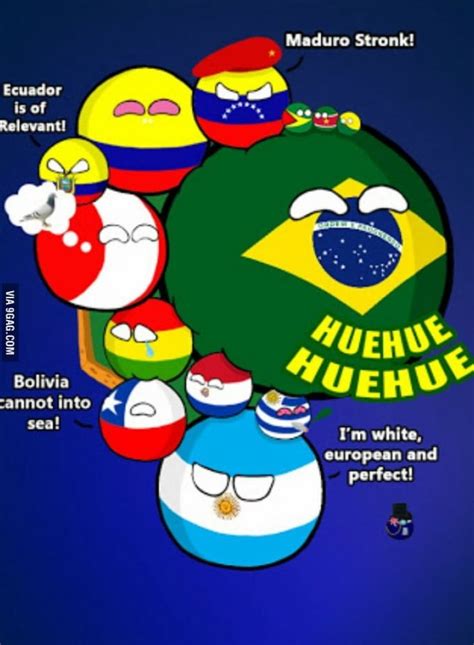 9gag country balls country ball south america