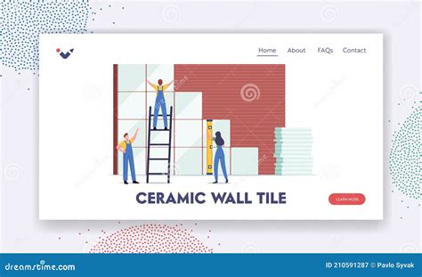 Home Renovation And Construction Works Landing Page Template Tiny