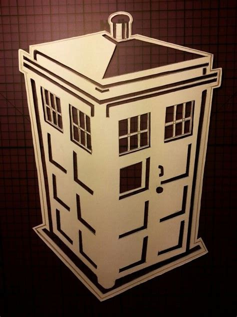 Tardis Stencil Crafty Pinterest