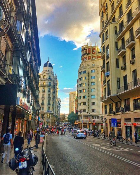 The population of the autonomous community of madrid according to census results and latest official estimates. Gran Via. Madrid, Spain | Spain, Places to go, Street view