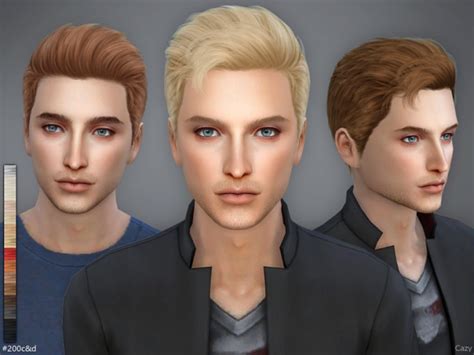 200 Candd Male Hairstyles By Cazy At Tsr Sims 4 Updates