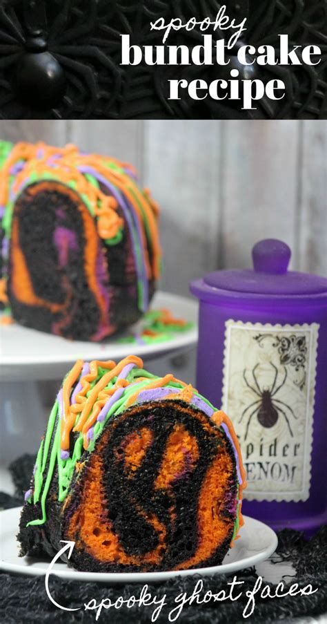 Halloween Dessert Spooky Bundt Cake Shesaved