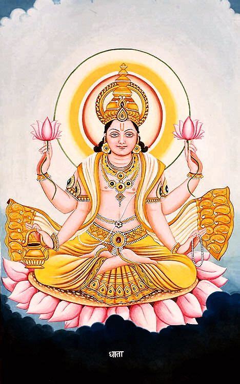 The Twelve Sun Gods 12 Adityas And Their Associates Hindu Gods