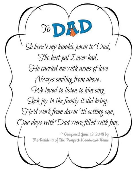 Printable Fathers Day Poem Printable Word Searches