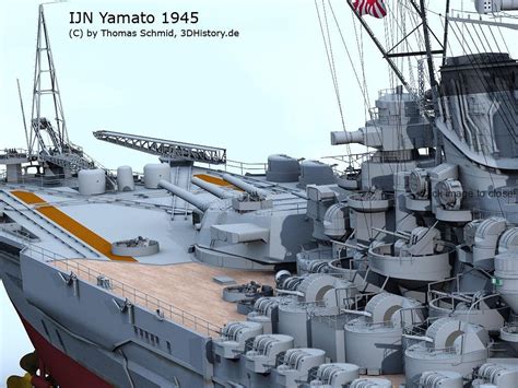 Ijn Battleship Yamato Ten Ichi Go Which Was Believed To Be Her Last