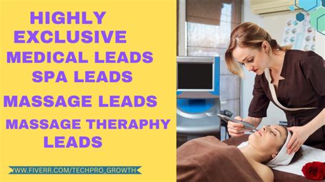 Generate Medical Spa Leads Botox Leads Thermal Filler Massage Leads By Intechpro1 Fiverr