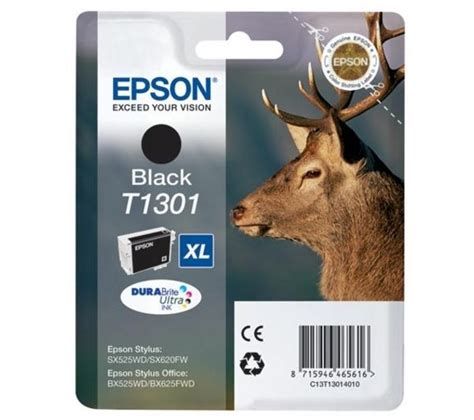This compatible epson t1371 black ink cartridge can be used in various epson printers including: EPSON Stag T1301 XL Black Ink Cartridge Deals | PC World