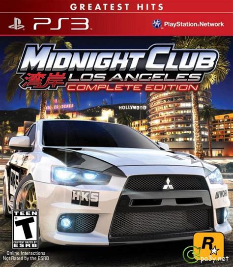 Midnight Club Los Angeles Complete Edition Usaeng Ps3