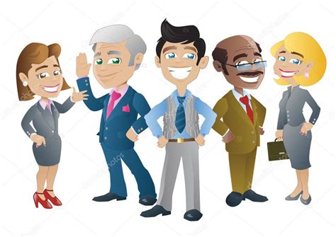Group Of Business People — Stock Vector © Jorgenmac 33136153