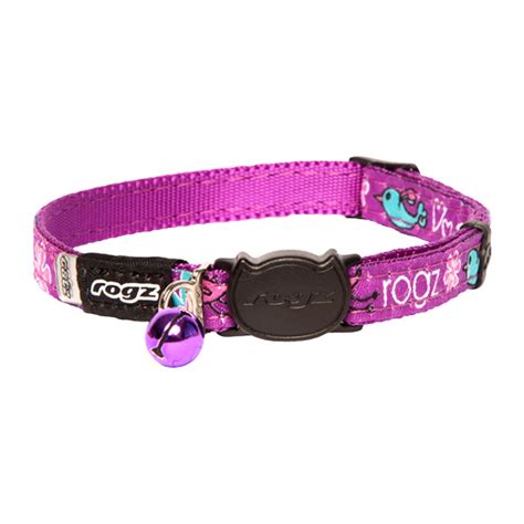 Shop chewy for low prices on breakaway cat collars. Rogz Fancy Cat Collar 11mm - Lovebirds