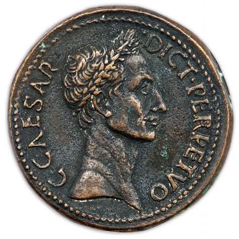 Newer Ancient Like Coin Dictator For Life Gaius Julius Caesar